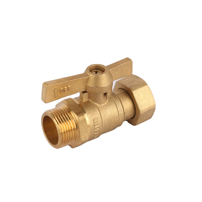 brass water meter valve