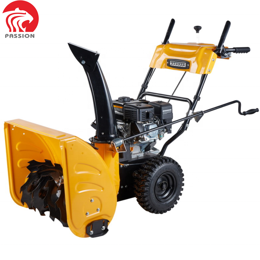 6.5HP машина для очистки снега 2-х стадийной уборочная машина снегоочиститель с LONCIN Электрический аккумулятор старт двигателя в европейском стиле