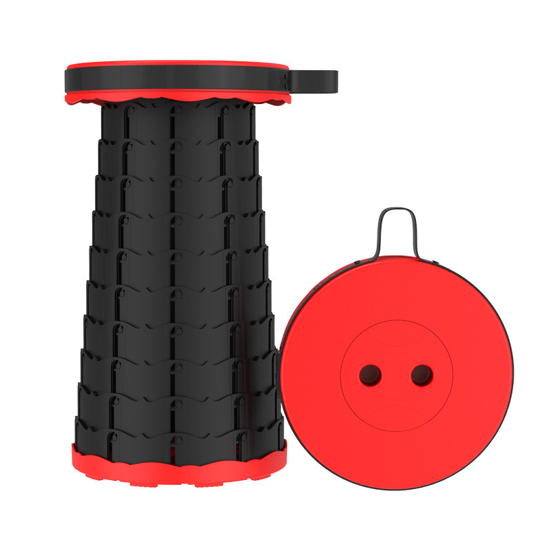 Outdoor Portable Folding Stool Retractable Plastic Small Stool Folding Chiar Foldable Chair For Camping Extendable Stools