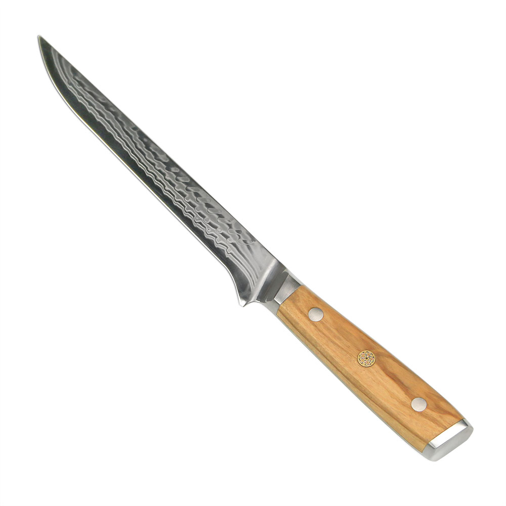 Japanse Damascus Steel Flexible Fish Fillet Knives