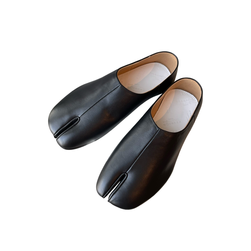 Wholesale ladies casual doll ballet flat shoes for women new styles loafers split toe flat shoes
