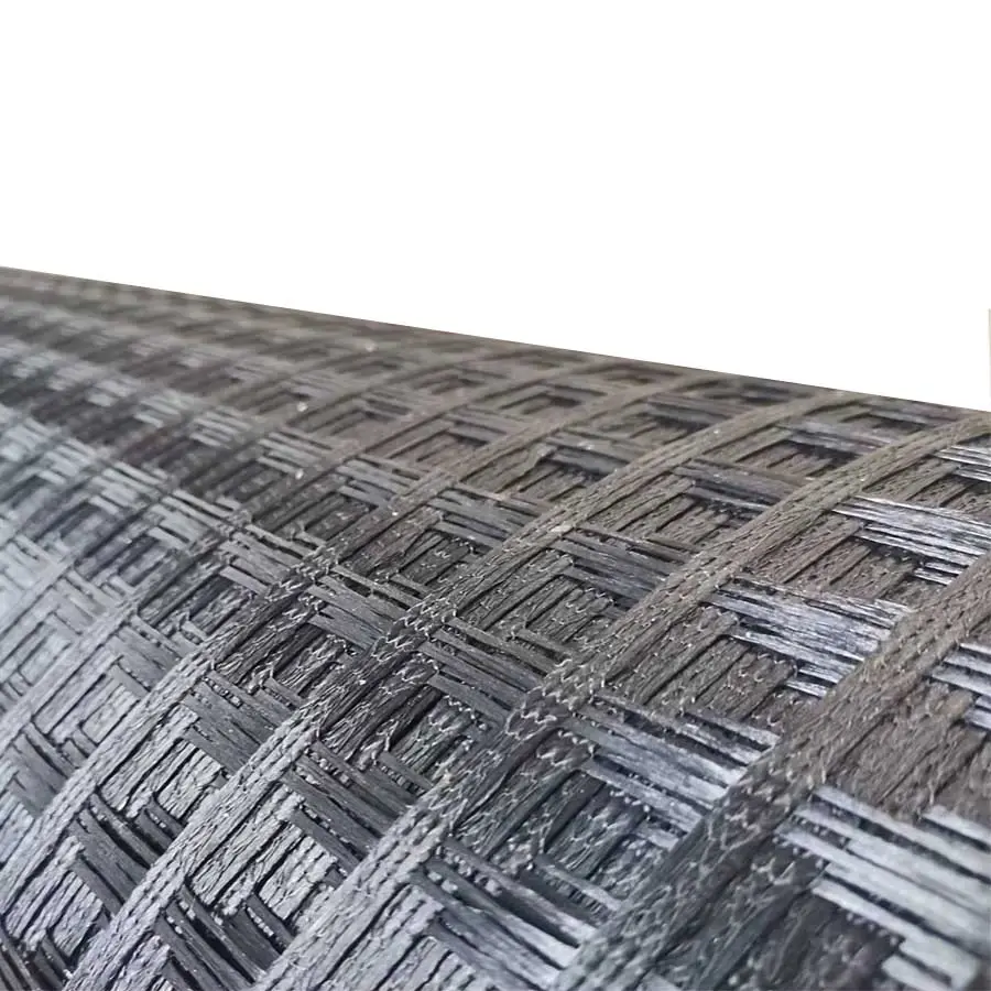 Soil Stabilization Grid PVC Polyester Geogrid by Karl Mayer