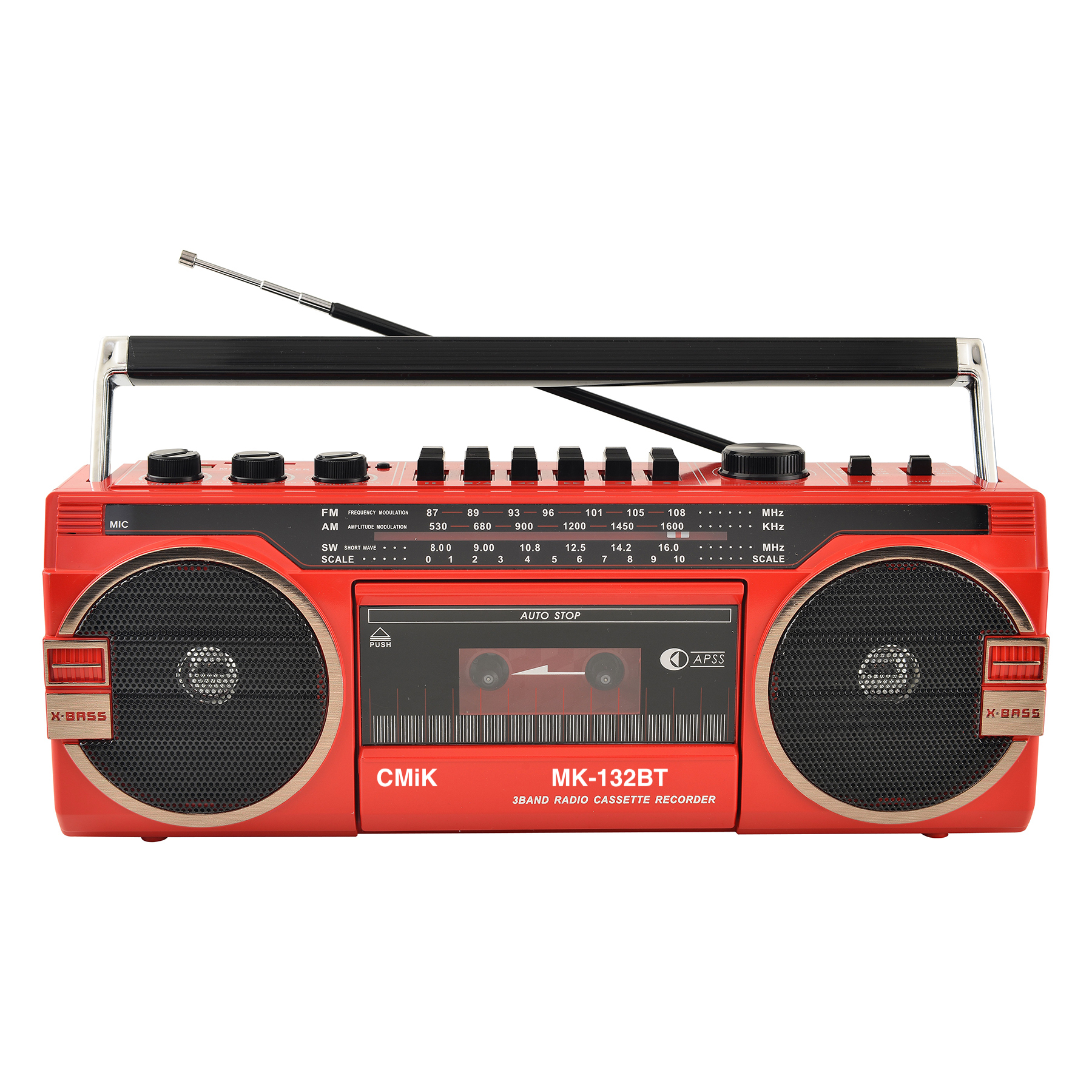 Cmik mk-132 BT винтажный Кассетный рекордер плеер am/fm/usb портативное радио