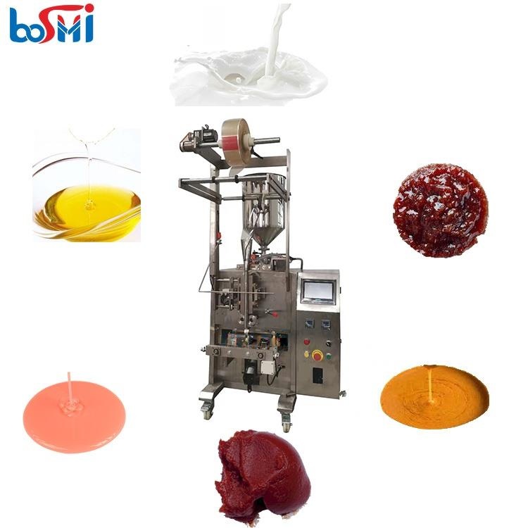 Automatic vertical yogurt shampoo sachet multi-function packaging machine milk honey sauce sachet liquid packing machine