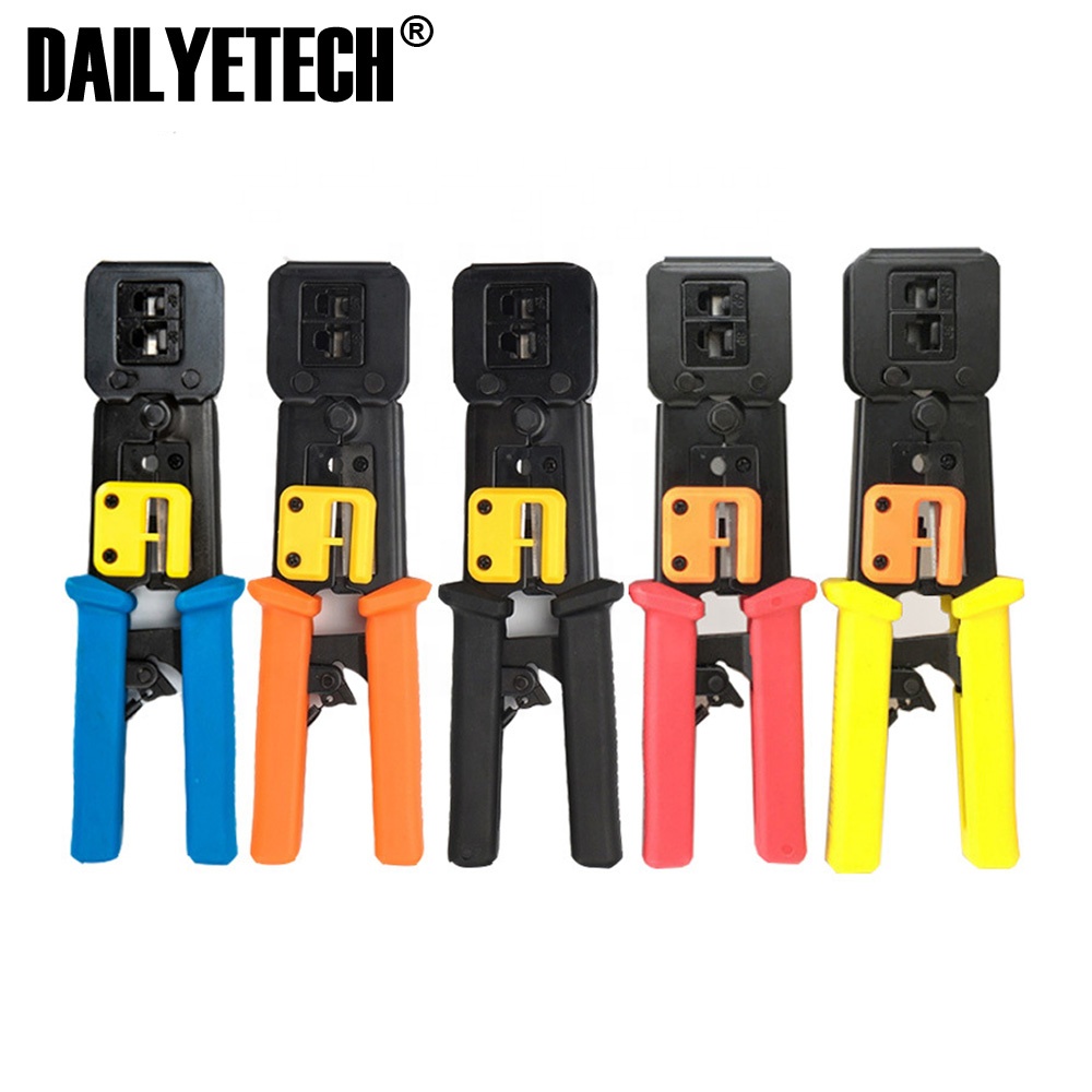 EZ-RJ45 обжимной инструмент для Nexus 6P/RJ11 и 8P/RJ45 обжимные клещи, отрезок, полоса инструмент Многофункциональный обжимной инструмент для телефонной линии Ethernet-кабель