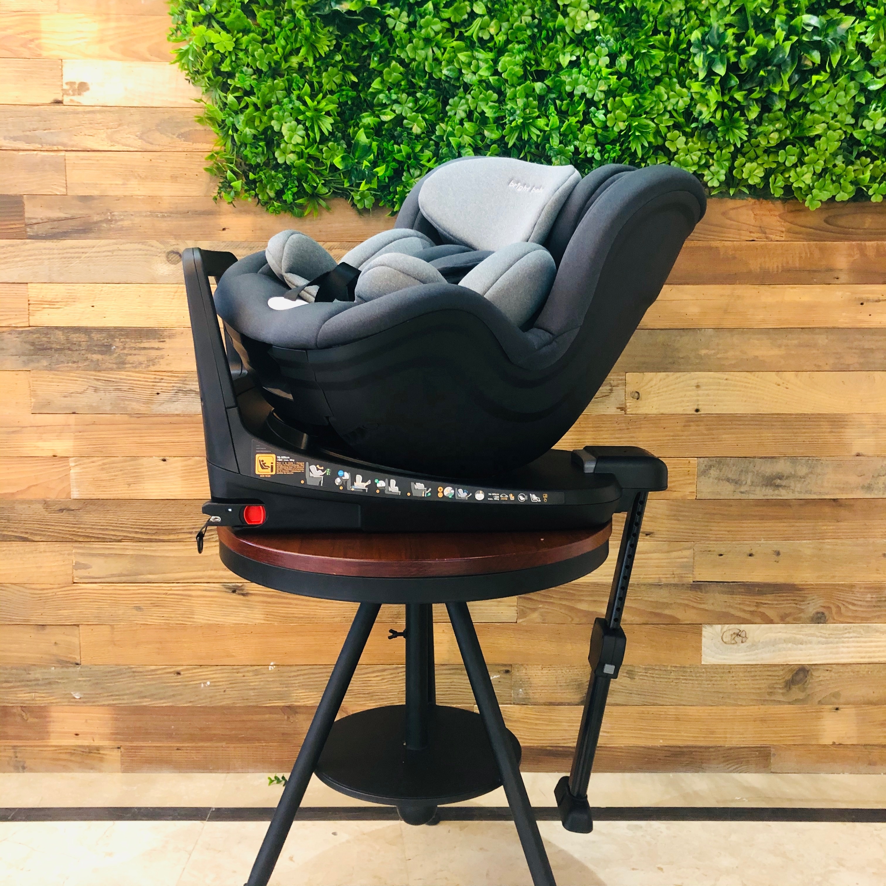 Brightbaby R129 I-SIZE 360 повернуть для младенцев детское автокресло группы 0 + 1(0-18kgs) новая модель Нинбо Assento de Carro Do bebe