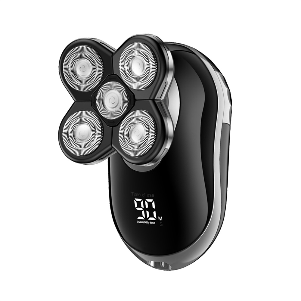2021 Portable Rechargeable Barber Electrica Head Hair Multifunction 5 In 1 Electric Shavers For Men