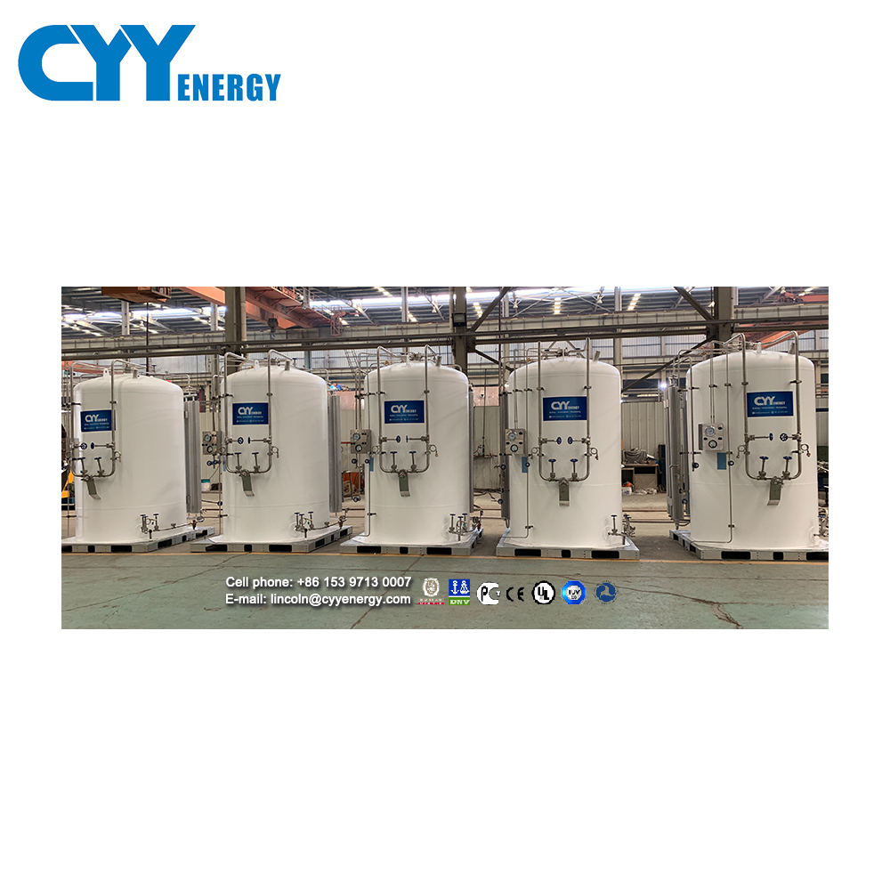 5 м3 Lox/Lin/Lar/СПГ/Lco2 криогенный резервуар для жидкости, резервуар для жидкости из нержавеющей стали, микро резервуар для жидкости