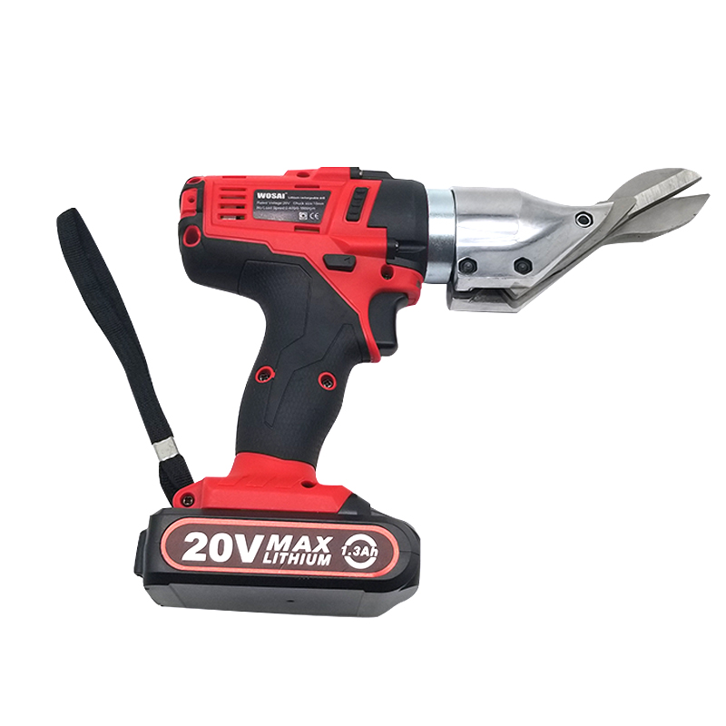 20V Industrial scissors leather cordless steel mesh metal cutter electric scissors