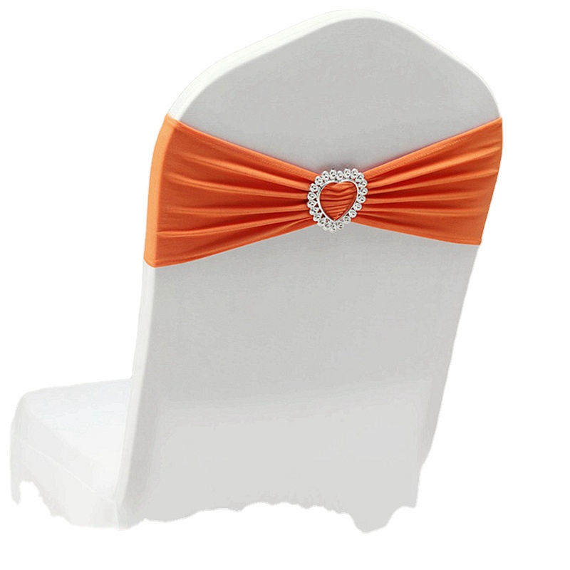 Wholesale fashionable china trendy love diamond chair cover set colorful hot sale love chair belt