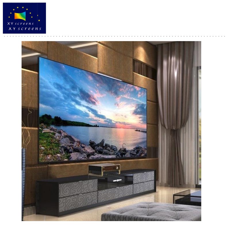 Экран XY 120 ''4k alr ust проектор с фиксированной изогнутой рамкой