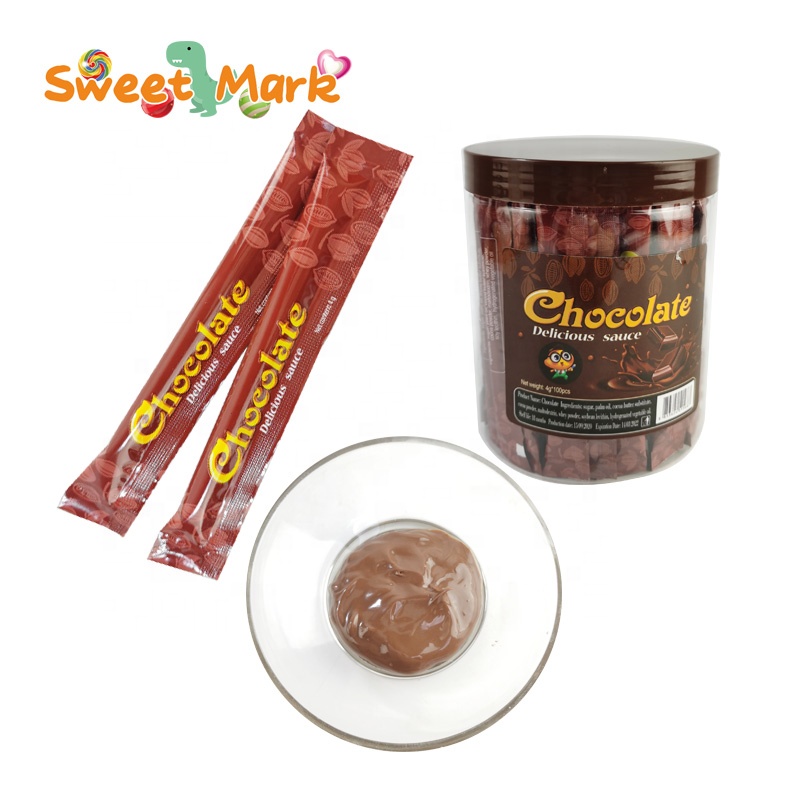 Delicious Halal Chocolate Sauce Squeeze Liquid chocolate candy