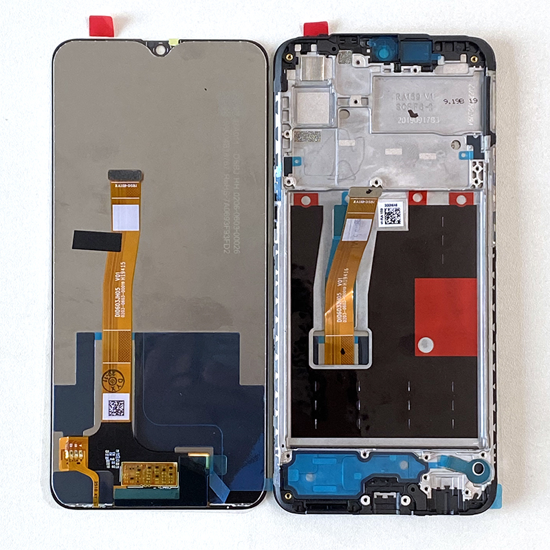 6,3 "Оригинальный Новый ЖК-дисплей для OPPO Realme 5 Pro, сенсорный ЖК-дисплей, рамка, дигитайзер, панель в сборе для Realme Q IPS, ЖК-сенсорный экран