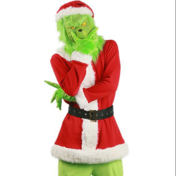 Christmas costumes The the mask and head set Party costumes