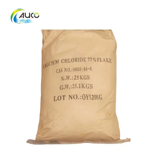 Calcium Chloride Dihydrate Flakes 77% for Snow Melter