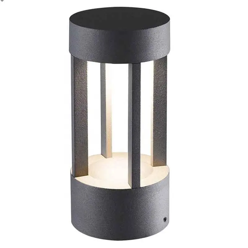 Outdoor 7W Led Bollard Lamp In Landscape IP65 Lawn Led Bollard Garden Light