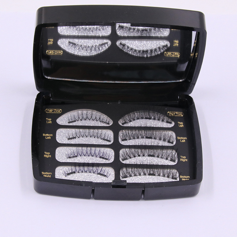 magnetic eyelashes clip set vegan eyelash magnetic no glue