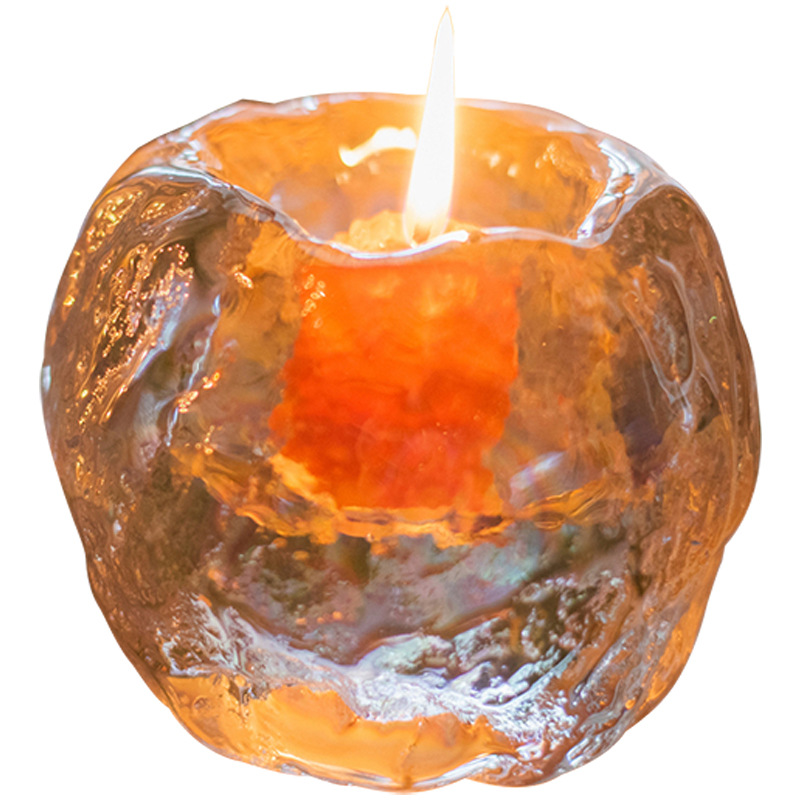 Hot sale romantic candlelight dinner club dining room decoration crystal candle holder candlestick