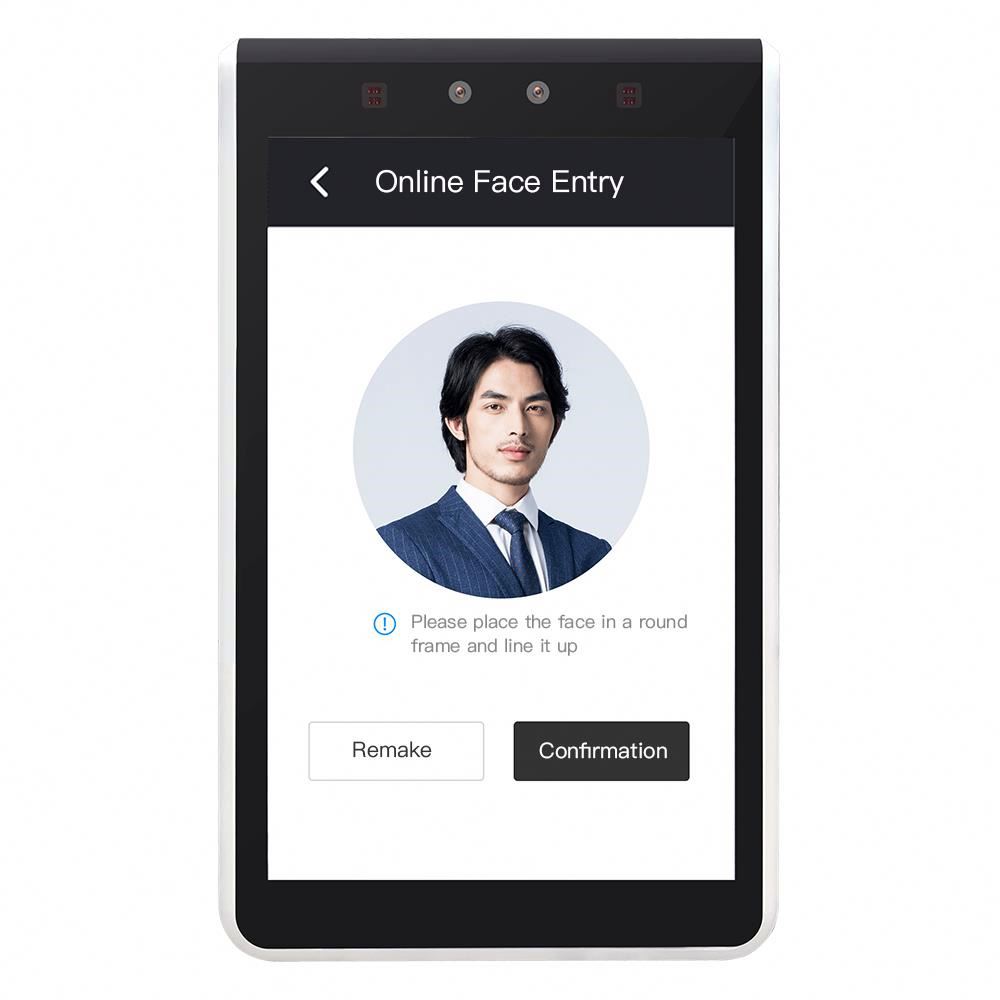 Face Recognition Attendance Machine Automatic Temperature Scanner