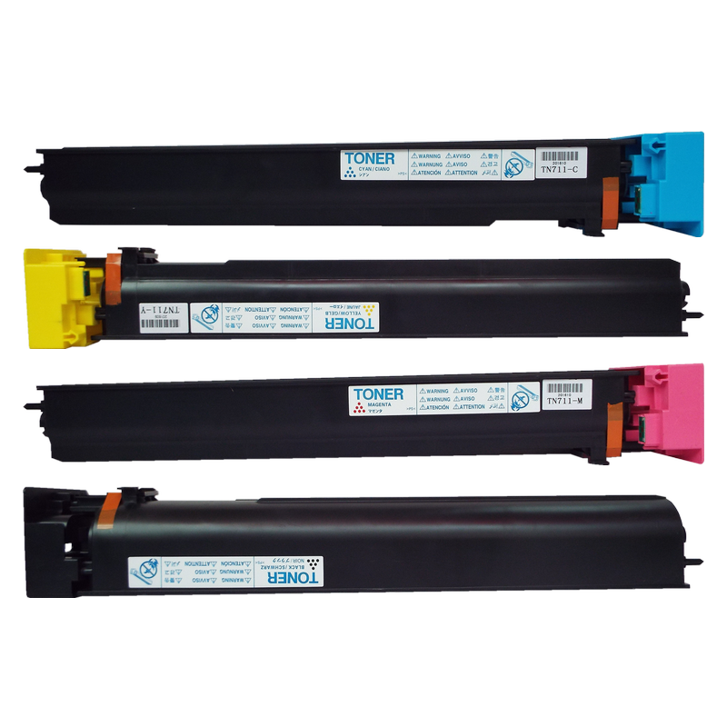 TN711 для использования в Konica Minolta bizhub C654 C654e C754 C754e цветной тонер-картридж