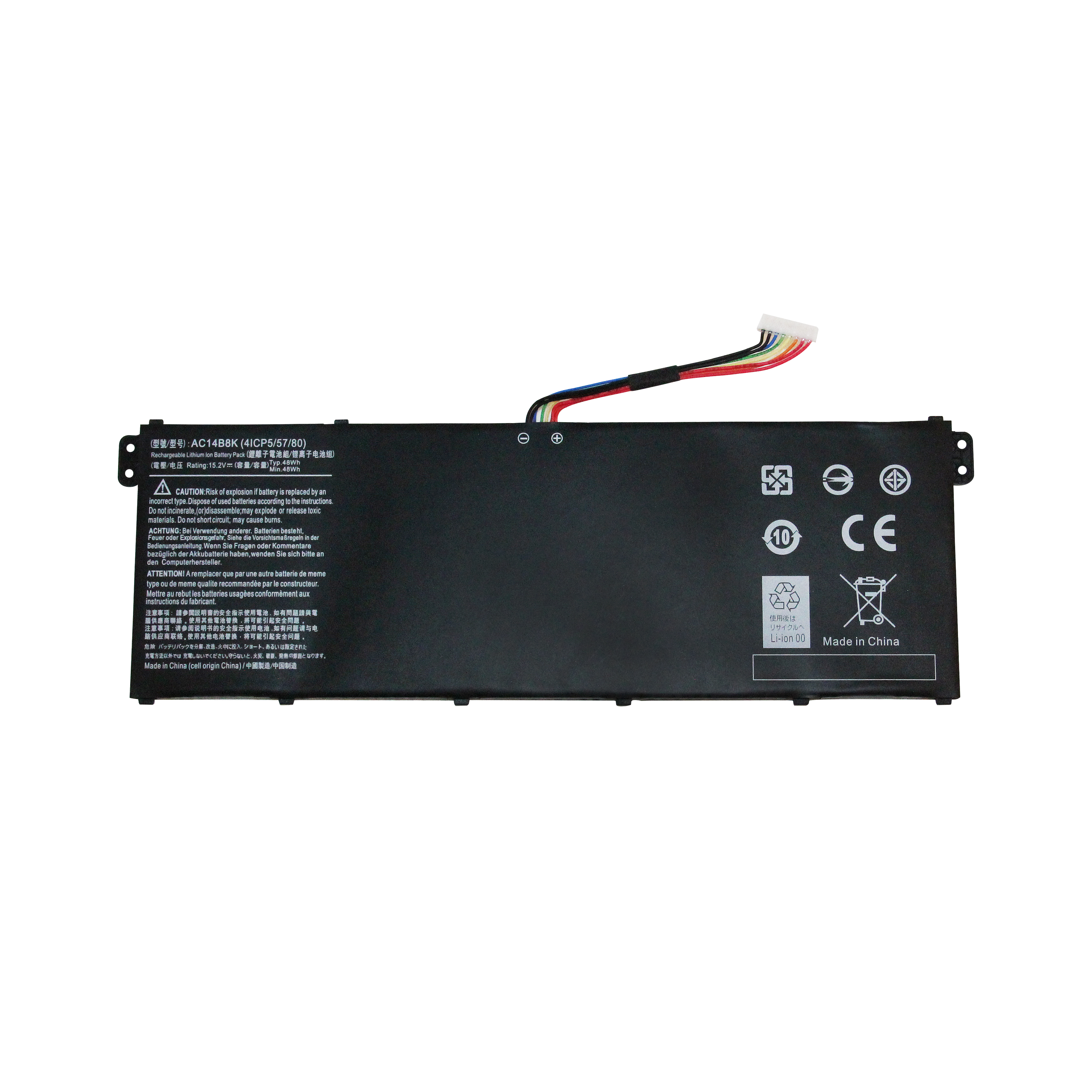 AC14B8K Notebook Battery Original Laptop Battery For Acer Extensa 2508 2519