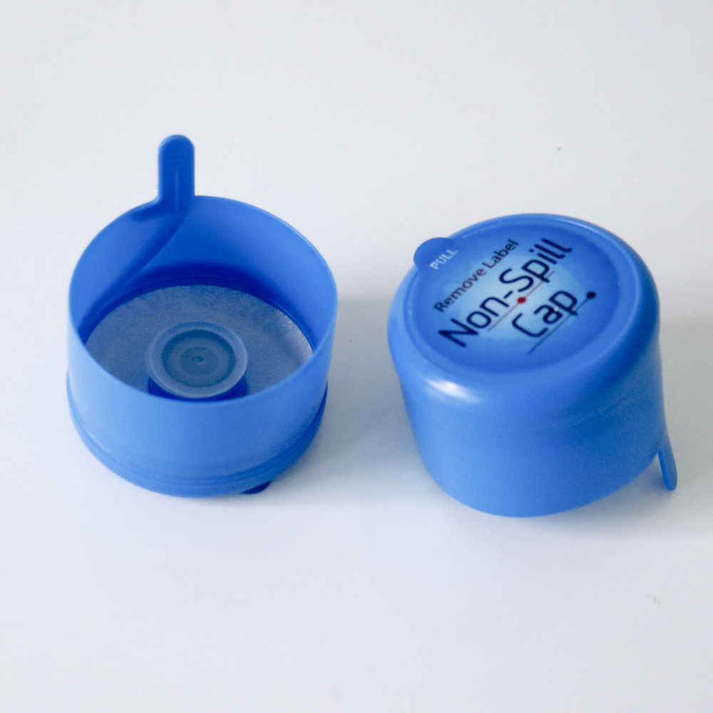 55 mm water plastic bottle caps screw on
