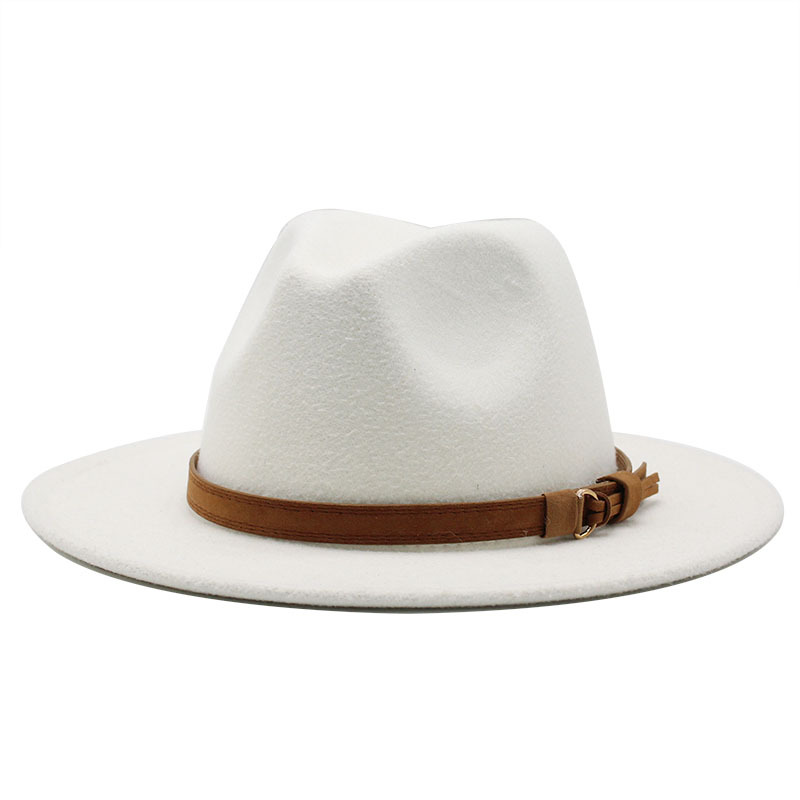 New woolen top hat for autumn and winter trendy designer girls hats caps