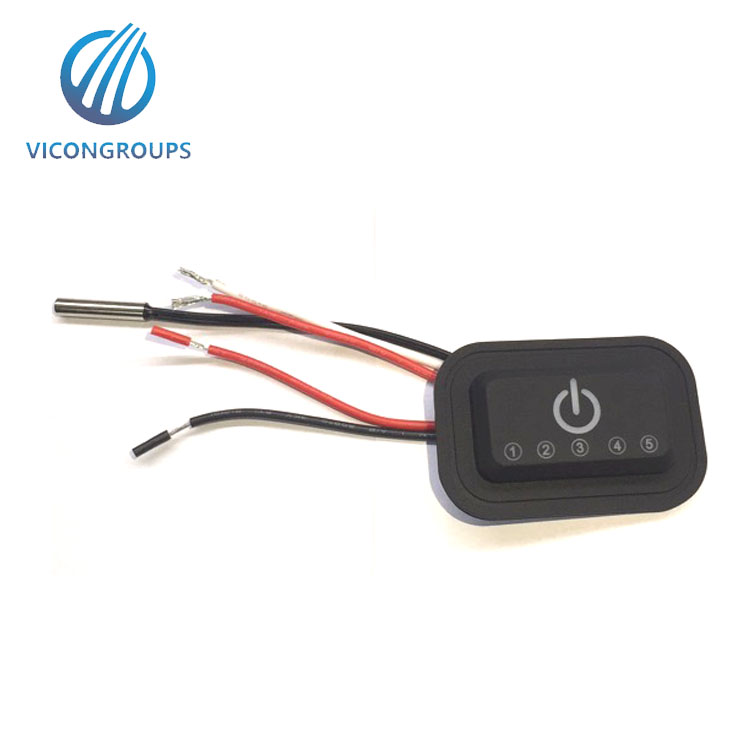 24V silicone temperature control switch for electric heating seat