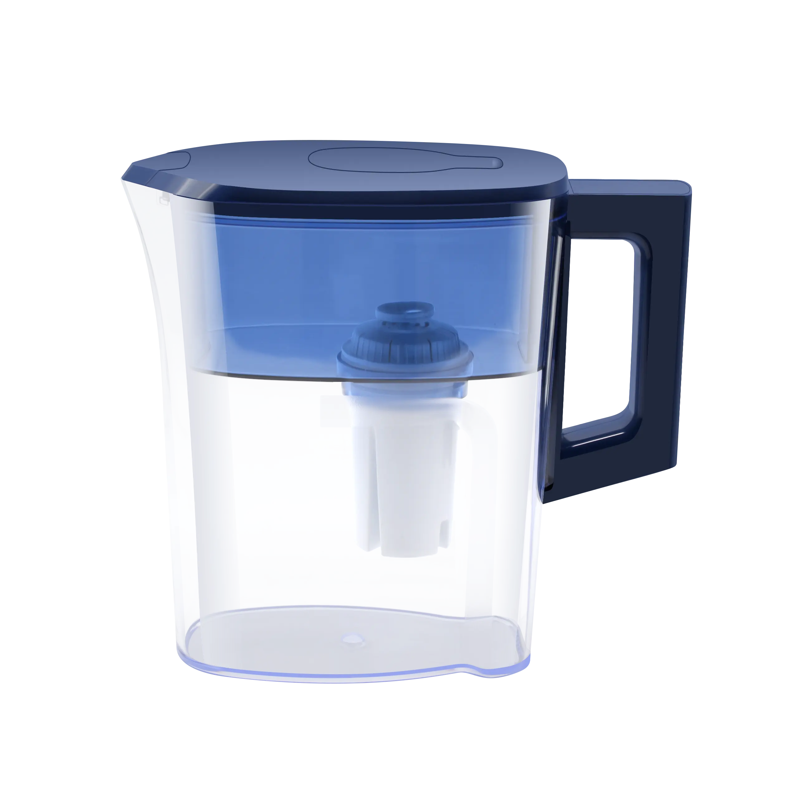 China Manufacturer Drinking Water Purifier Water Filter Pitcher Jug With Handle