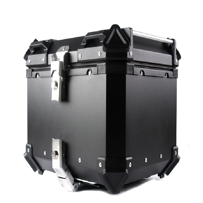 Hot sale USA motorcycle 65L alu tail boxes storage aluminum luggage cases spare parts