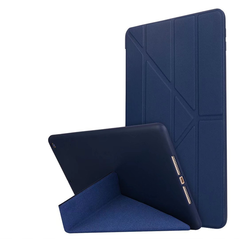 Волшебный складной чехол для ipad 10,2 противоударный мягкий кожаный чехол