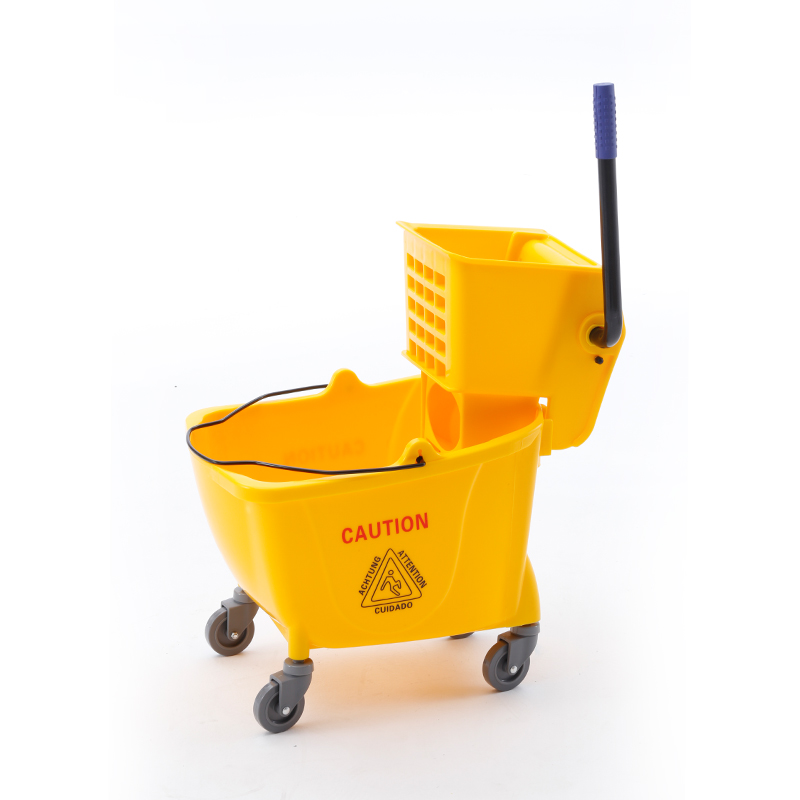 Wholesale High quality luxury double heavy duty wringer mop bucket 36Liter