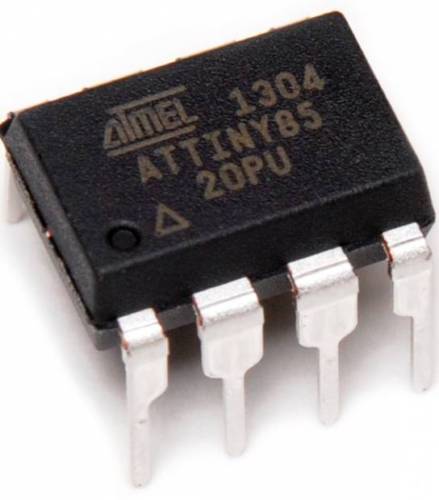 (ATTINY85-20PU 8-битный микроконтроллер с 2/4/8K байт в системы программируемый Flash) ATTINY85
