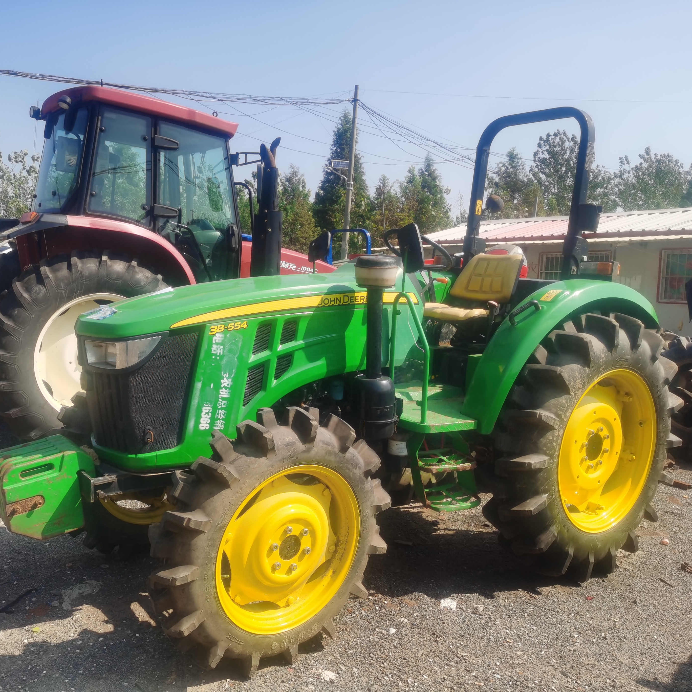 John Used Tractor Deere Second Hand 484 554 604 804