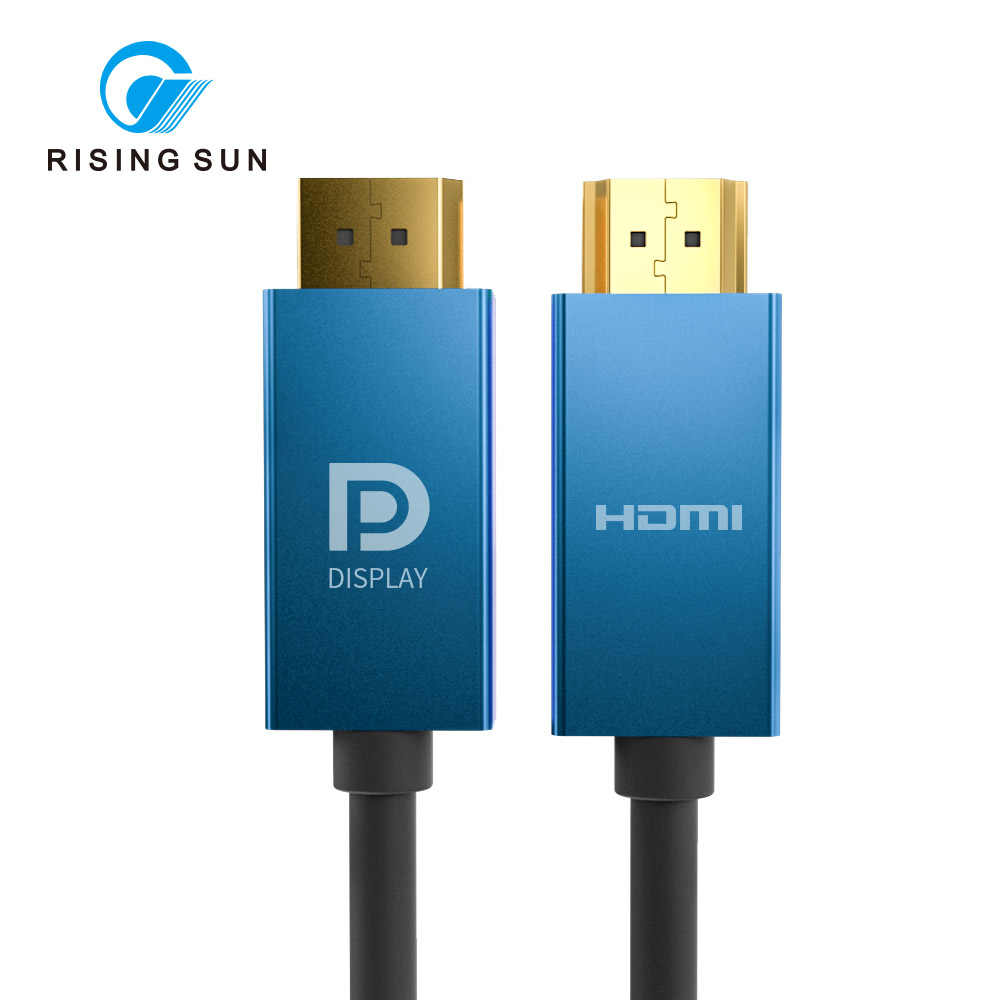 1,5 м 24K позолоченный HDMI к DP 1,2 кабель DisplayPort 4K 3D аудио/видео конвертер