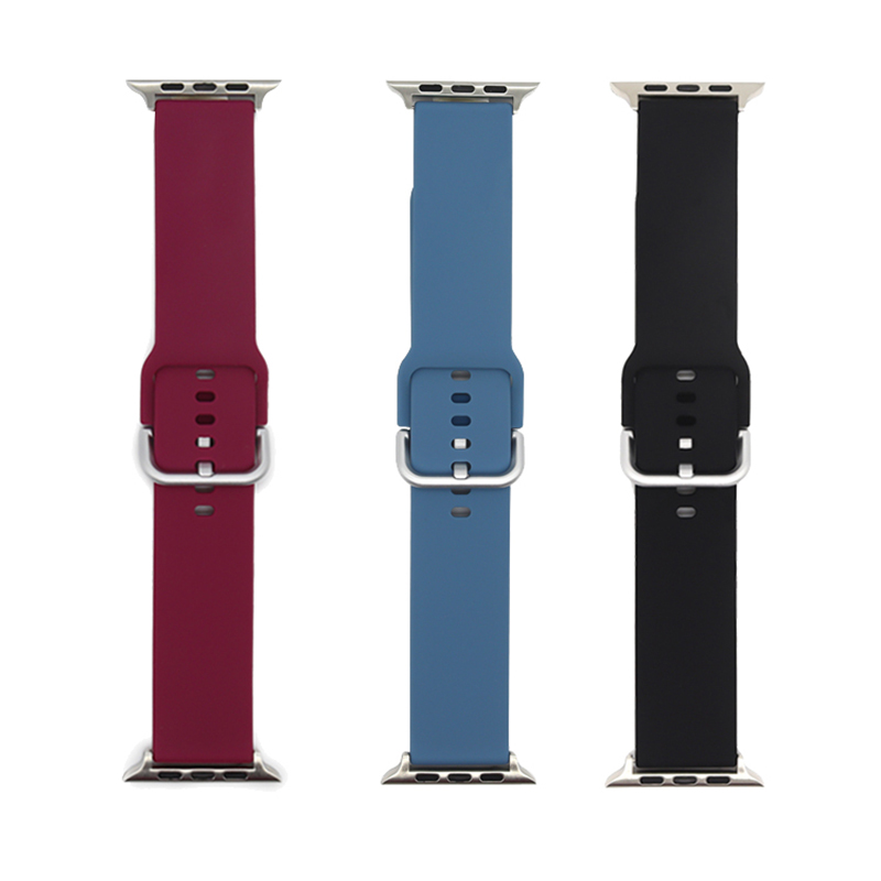 Силиконовый спортивный ремешок для apple watch, ремешок для iWatch, аксессуары