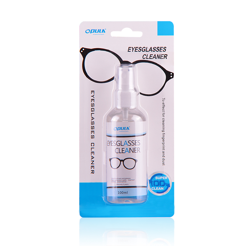 OEM lens cleaning eyeglass cleaning solution for eye glasses/sunglasses can be customized cheap price