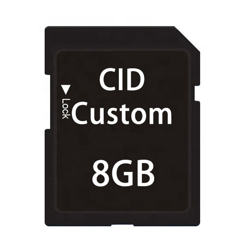 Заводская оптовая продажа, индивидуальная SD-карта CID, запись/клон CID 8 ГБ 16 ГБ 32 ГБ 64 ГБ 128 ГБ