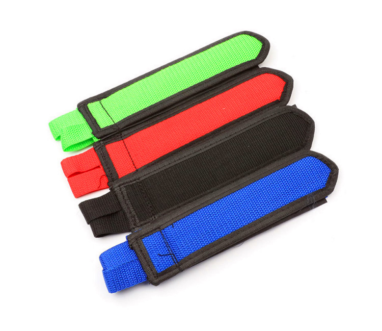 Bicycle strap nylon bicycle pedal velcro dog muzzle Four colors available foot strap