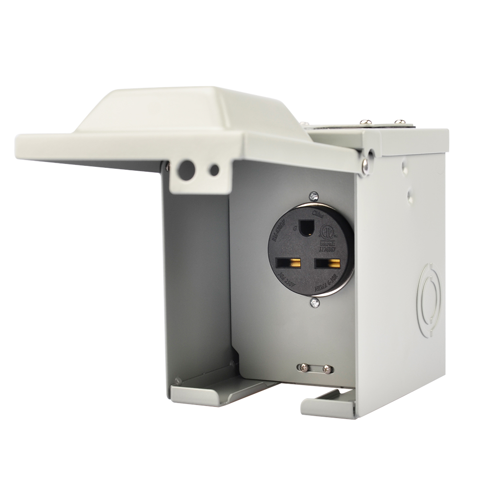30 amp electrical panel electrical pedestals for Welder power outlet panel electrical box 6-30R