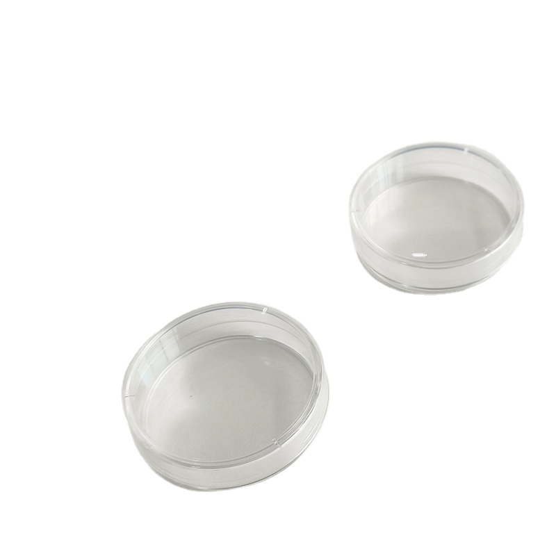 virgin medical grade polystyrene round flat bottom cell culture dish petri dishes with lid TC treated 60mm 90mm 100mm