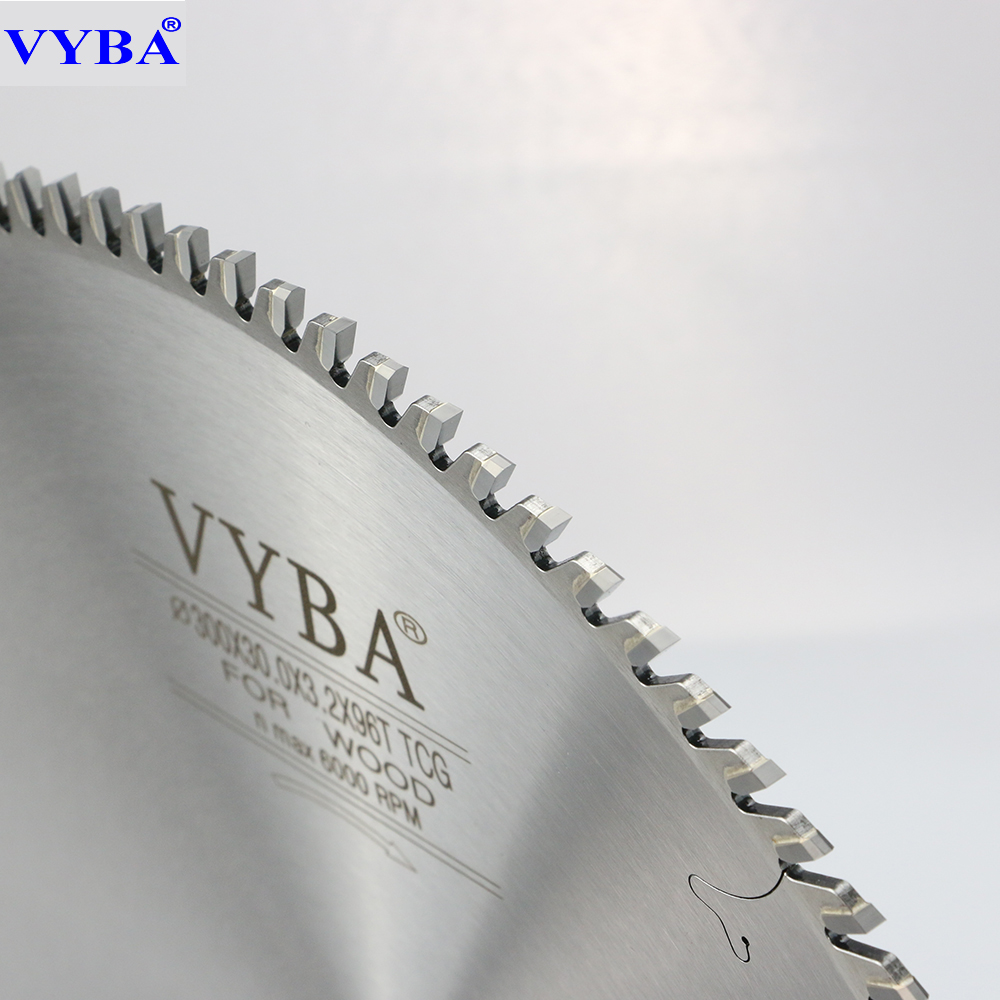 300X96T veneer MDF panel sizing Tungsten Carbide circular TCT saw blade wood cut