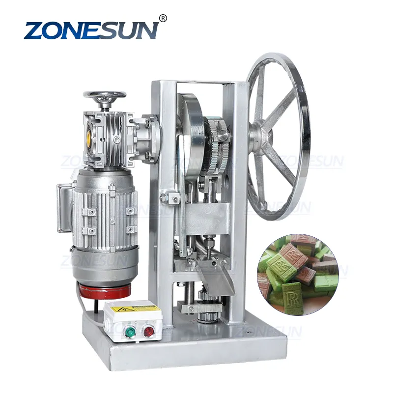 ZONESUN THDP-5 Automatic Pill Press Tdp1.5 Salt Tablet Press Machine Price Single Punch