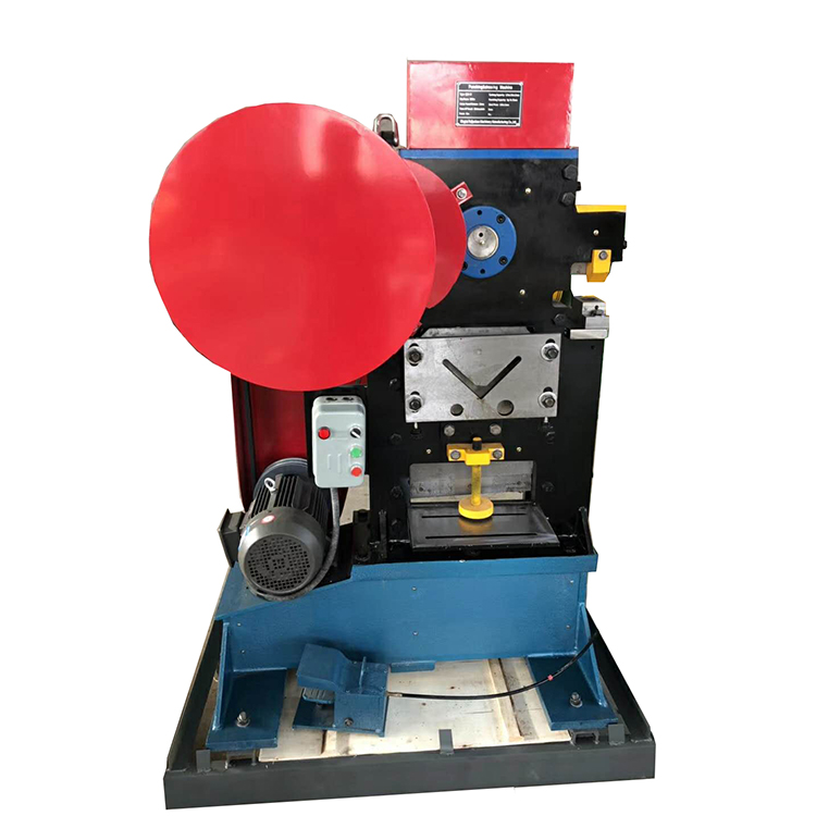 Hydraulic small ironworker machine hydraulic iron worker double cylinder iron worker 70ton