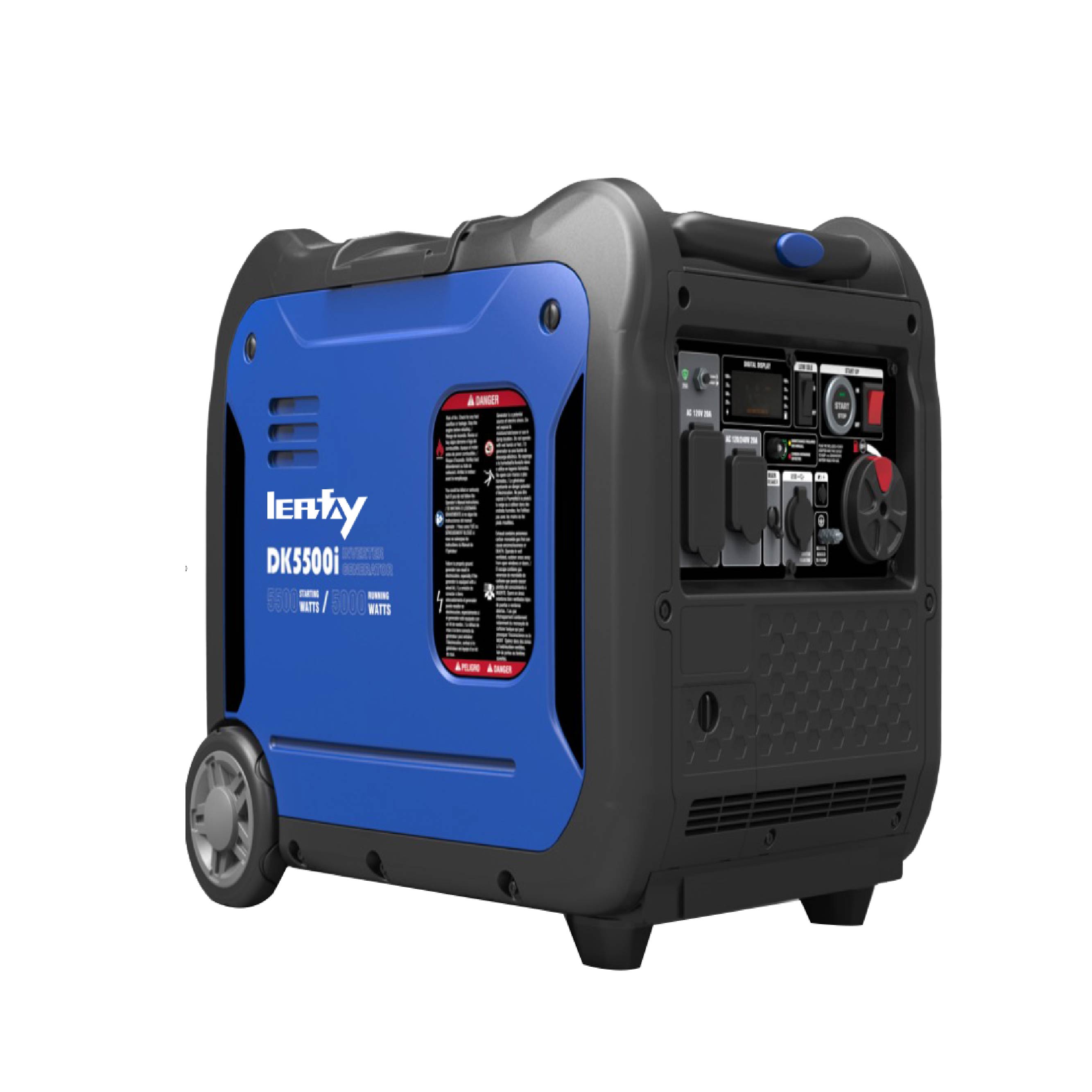 5500w generator Leafy Portable silent Generator Home Use Gasoline Inverter Generator for camping