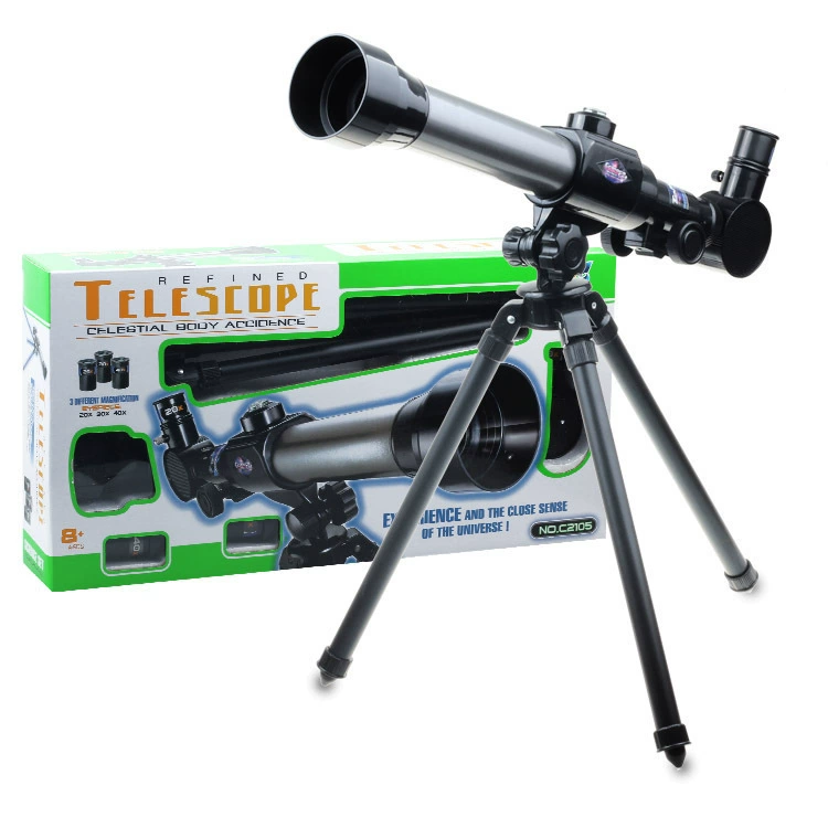 Children's Microscopes, Telescopes, Primary School Students' Biological Experiment Equipment, High-definition Microscope Toys