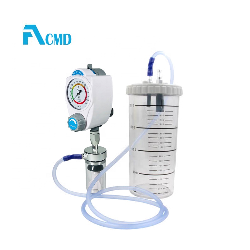 Vacuum Regulator Suction For Different Adapter In Medical Gas Equipment