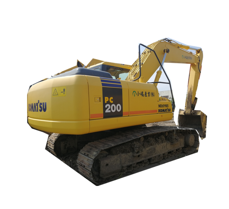 Б/у Komatsu PC200-7 гусеничный экскаватор, умеренная цена может видеть автомобиль