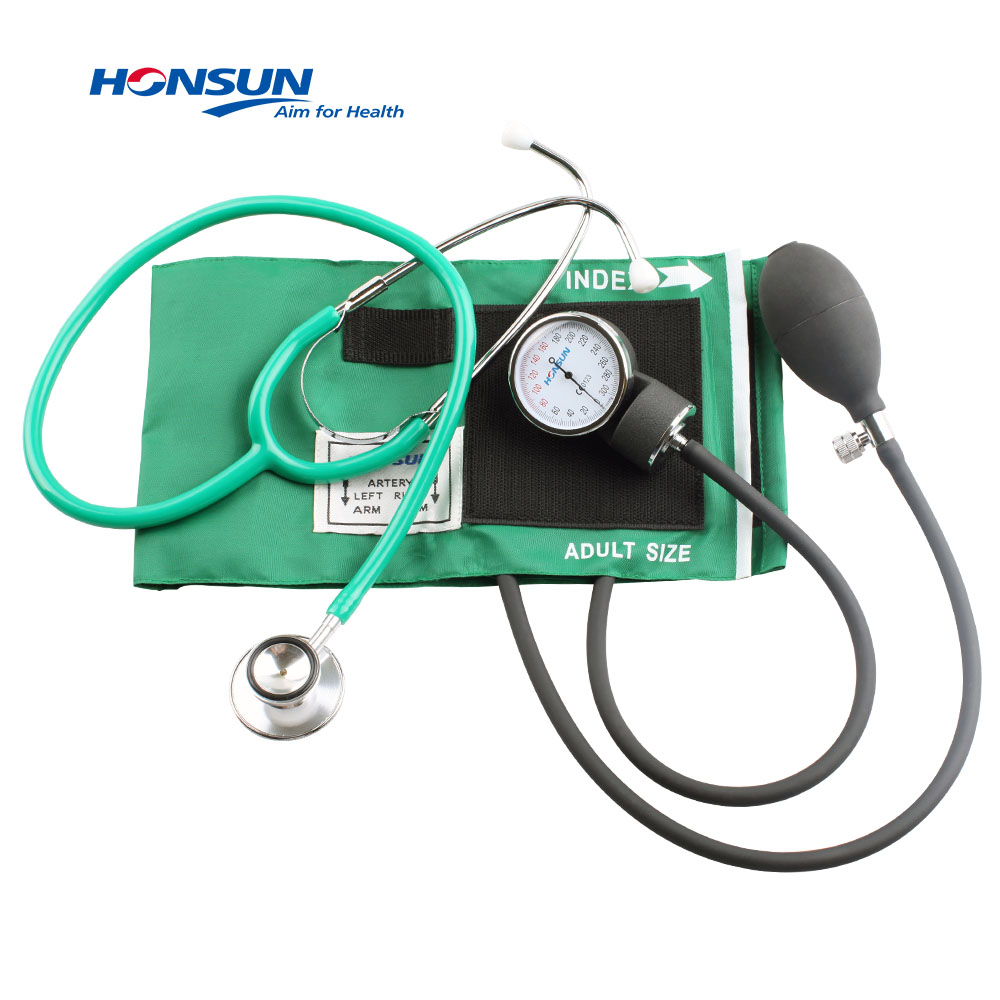 HONSUN HS-50B покупка ртутного значения, цифровой электронный ручной анероидный Сфигмоманометр с стетоскопом