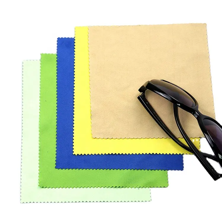 Custom digital printed personalized eyeglass microfiber eyeglasses cleaning glasses cloth